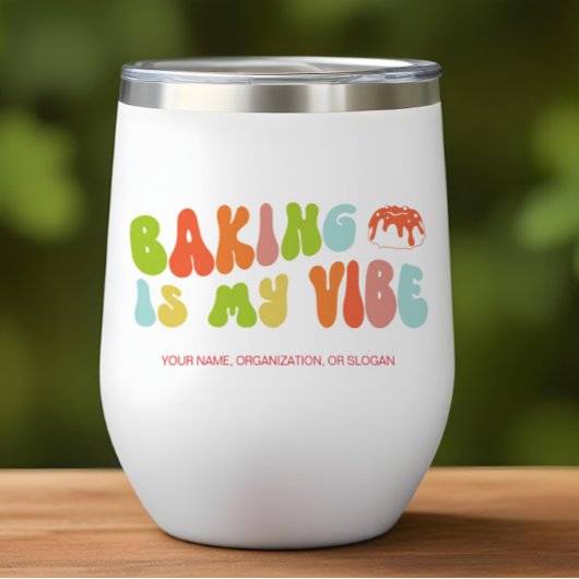 Groovy Retro stijl bakken is mijn vibe, bakker