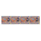 Groovy Retro Table Runner Korte Tafelloper (Horizontaal)