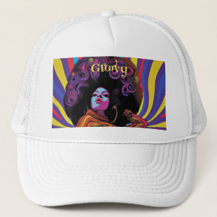 Groovy Retro Trucker Hat Pet