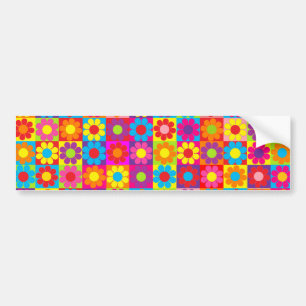 Groovy Retro-ventilatorvermogen Bumpersticker