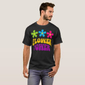 Groovy Retro ventilatorvermogenspremie T-shirt (Voorkant volledig)
