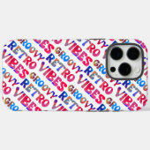 Groovy Retro Vibes Kleurrijke Hippie 70s-geïnspire Case-Mate iPhone Case (Achterkant (horizontaal))