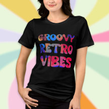 Groovy Retro Vibes Kleurrijke jaren 70 esthetische