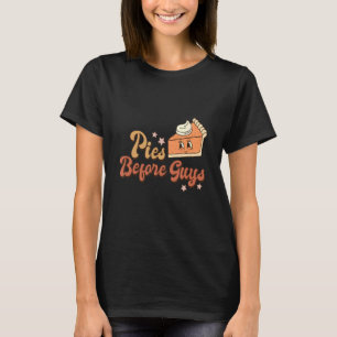 Groovy Retro Vibes Pies voor jongens Bedankt T-shirt