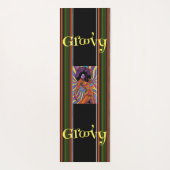 Groovy Retro Yoga Mat (Achterkant)