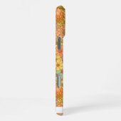 Groovy Retro Zomer Protea En Madeliefjes Patroon iPhone Hoesje (Rechterkant)