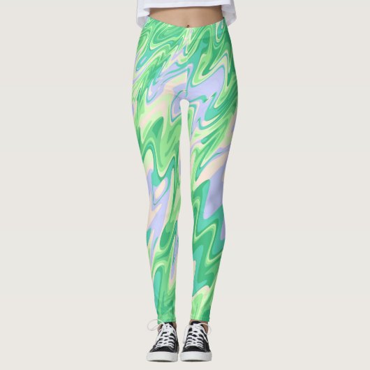 Groovy Rimpels Leggings (Voorkant)
