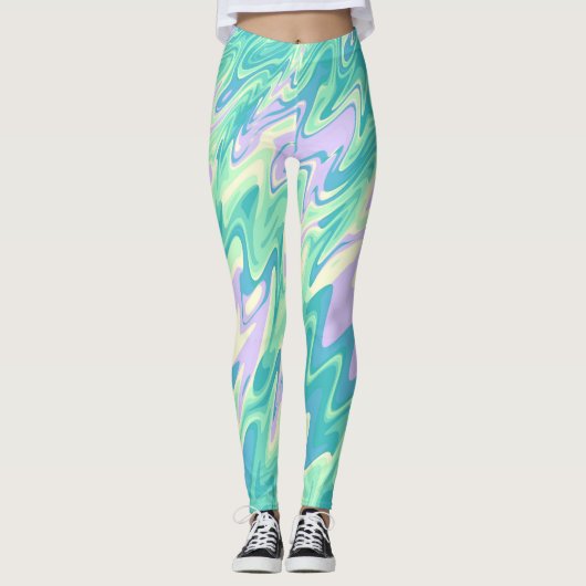 Groovy Rimpels Leggings (Voorkant)