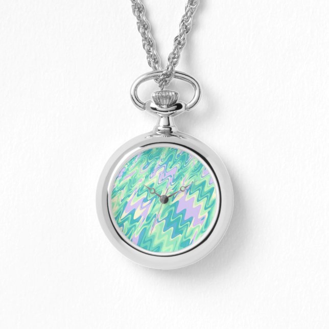 Groovy Ripples Horloge (Voorkant)