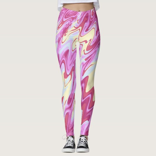 Groovy Ripples Leggings (Voorkant)