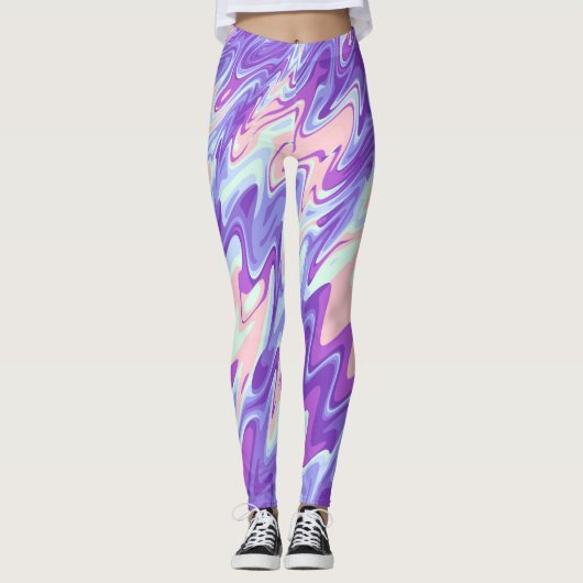 Groovy Ripples Leggings (Voorkant)