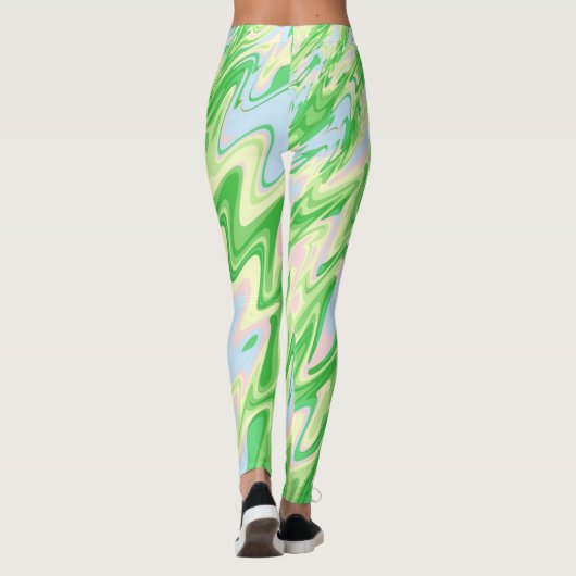 Groovy Ripples Leggings (Achterkant)
