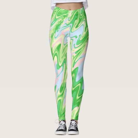 Groovy Ripples Leggings (Voorkant)