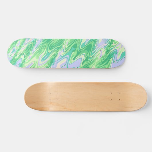 Groovy Ripples Persoonlijk Skateboard (Horizontaal)