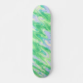 Groovy Ripples Persoonlijk Skateboard (Voorkant)