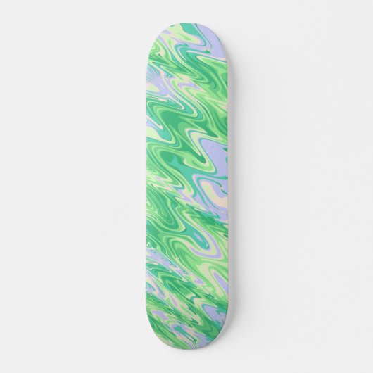 Groovy Ripples Persoonlijk Skateboard (Voorkant)