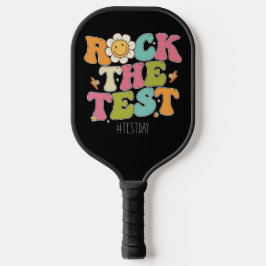 Groovy Rock De Test Motivatie Testdag Pickleball Paddle