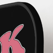Groovy Rock De Test Motivatie Testdag Pickleball Paddle (Links Detail)