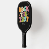 Groovy Rock De Test Motivatie Testdag Pickleball Paddle (Links)