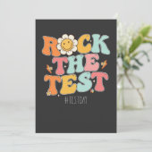 Groovy Rock over de Motivatie testdag Kaart (Staand voorkant)