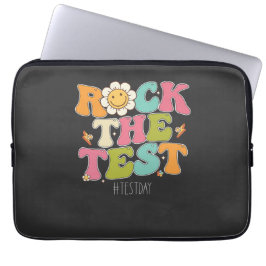 Groovy Rock over de Motivatie testdag Laptop Sleeve