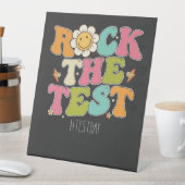 Groovy Rock over de Motivatie testdag Reclamebord Met Voetstuk (Insitu)