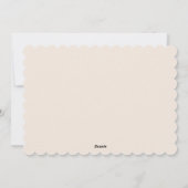 Groovy Rode Hart Choo Choo Kies jou Valentijns Feestdagenkaart (Achterkant)