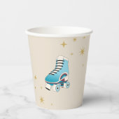 Groovy Roller Schaatsen Party Cups Papieren Bekers (Voorkant)