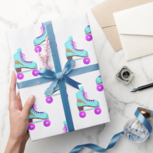 Groovy Roller Schaatsen Pattern Cadeaupapier