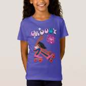 Groovy rolschaatser t-shirt (Voorkant)