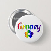 groovy ronde button 5,7 cm (Voorkant /achterkant)