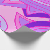 Groovy Roze Cadeaupapier (Hoek)
