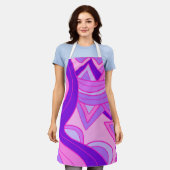 Groovy Roze Schort (Gedragen)