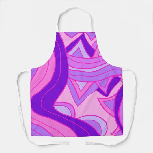 Groovy Roze Schort (Voorkant)