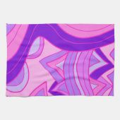 Groovy Roze Theedoek (Horizontaal)