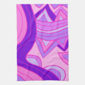 Groovy Roze Theedoek (Verticaal)