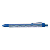Groovy  Rustische Monogram   Zwarte Inkt Pen (Bovenkant)