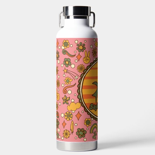 Groovy Sagittarius Custom Waterfles (Voorkant)