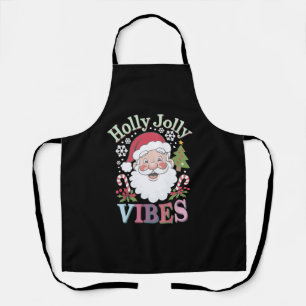 Groovy Schattigee Kerstman Holly Jolly Vibes Xmas Schort