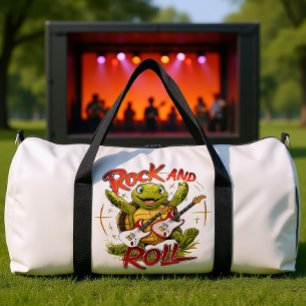 Groovy Schildpad Rockt Uit Rock And Roll Plunjezak