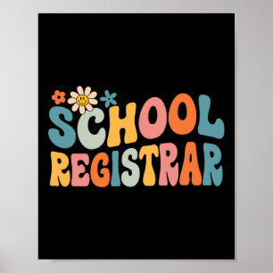 Groovy School Registrar Byck gaat naar school Poster