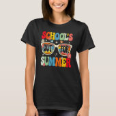 Groovy School s Out For Summer T-shirt (Voorkant)