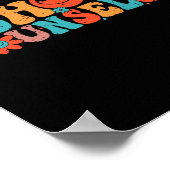 Groovy schoolbegeleider terug naar school leraar C Poster (Hoek)
