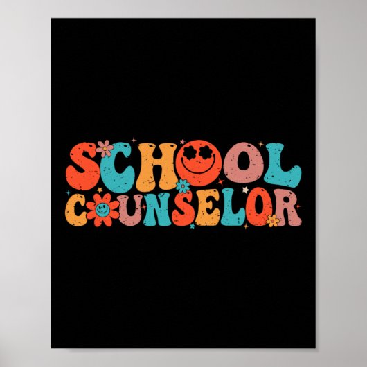 Groovy schoolbegeleider terug naar school leraar C Poster (Voorkant)