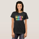 Groovy SCIENCE SQUAD Technology Team STEM Crew Eng T-shirt (Voorkant volledig)
