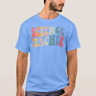 Groovy Science Teacher Pocket Teacher Terug naar S T-shirt