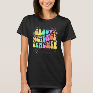 Groovy SCIENCE-TEACHER-technologie — STEM-vierkant T-shirt