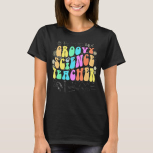 Groovy SCIENCE-TEACHER-technologie — STEM-vierkant T-shirt