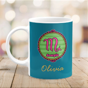 Groovy Scorpio Custom Koffiemok