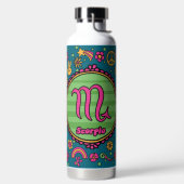 Groovy Scorpio op maat Waterfles (Links)